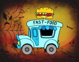 Food truck de hamburguesas