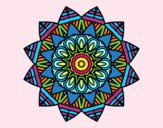 Dibujo Mandala frutal pintado por velgin20