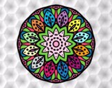 Dibujo Mandala naturaleza pintado por velgin20