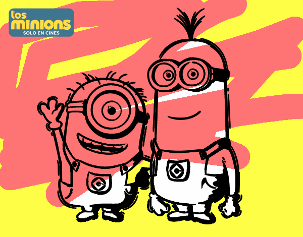 Minions - Carl y Kevin