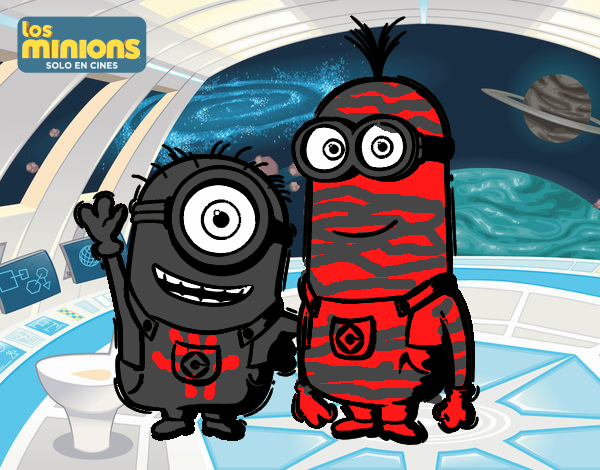 Minions - Carl y Kevin