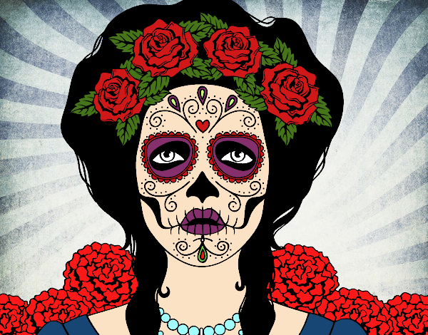 Mujer calavera mejicana