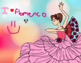 Mujer flamenca