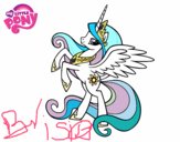 Dibujo Princesa Celestia pintado por BriBei 