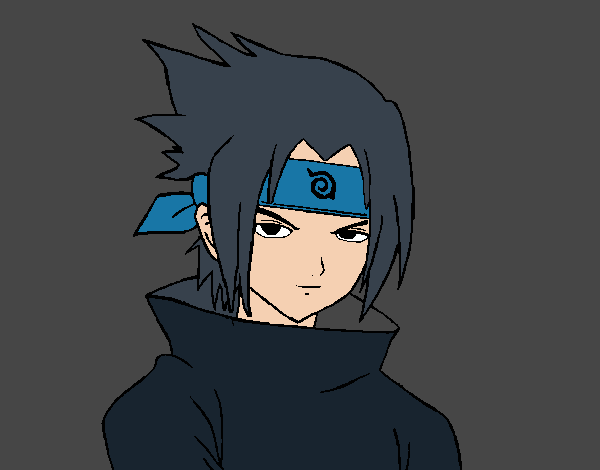 Sasuke enfadado