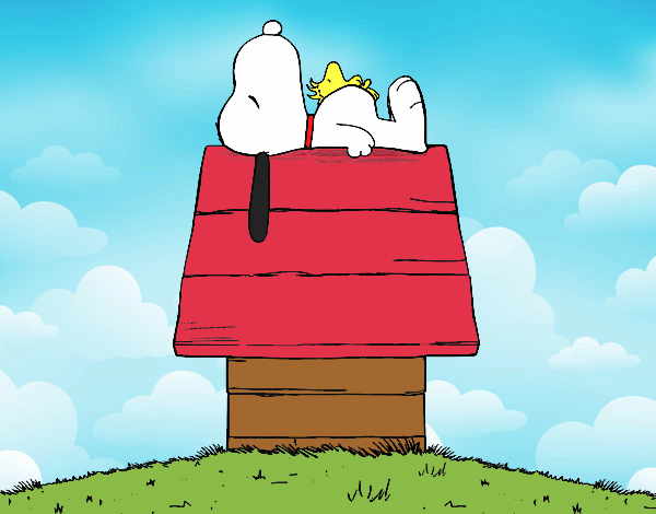 Snoopy durmiendo