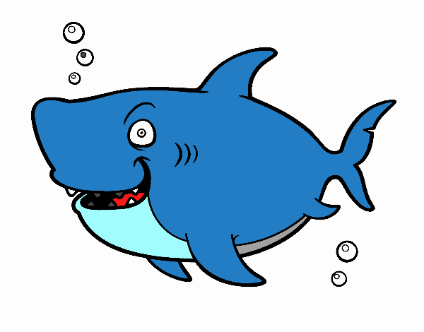 Dibujo de Tiburón ballena pintado por en  el día 18-01-16 a las  19:46:56. Imprime, pinta o colorea tus propios dibujos!