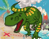 Tiranosaurio Rex enfadado