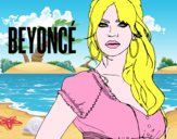Dibujo Beyoncé B-Day pintado por fergabriel