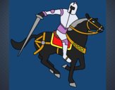 Dibujo Caballero a caballo IV pintado por NAZARENO69