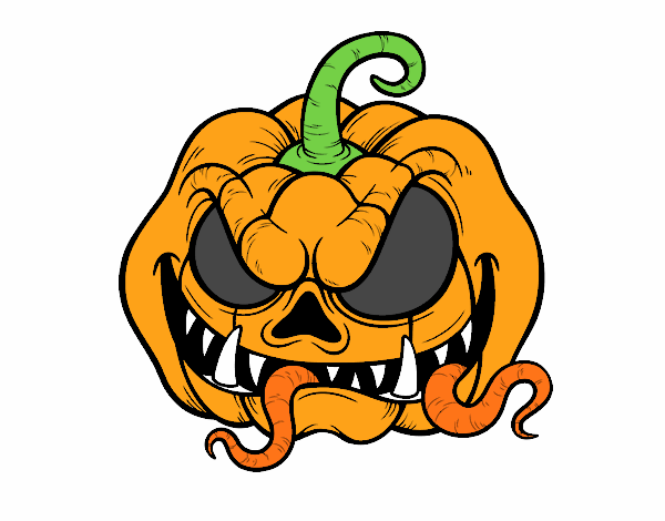 Calabaza terrorífica