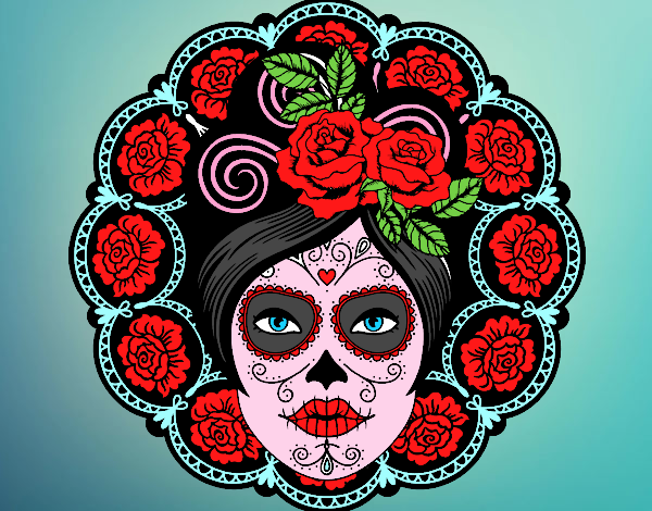 Calavera mejicana femenina