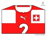 Dibujo Camiseta del mundial de fútbol 2014 de Suiza pintado por NAZARENO69