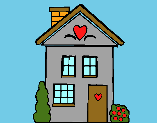 Casa con corazones