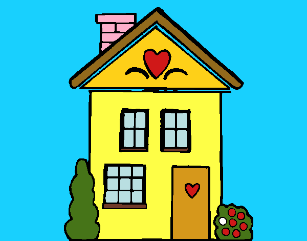 Casa con corazones