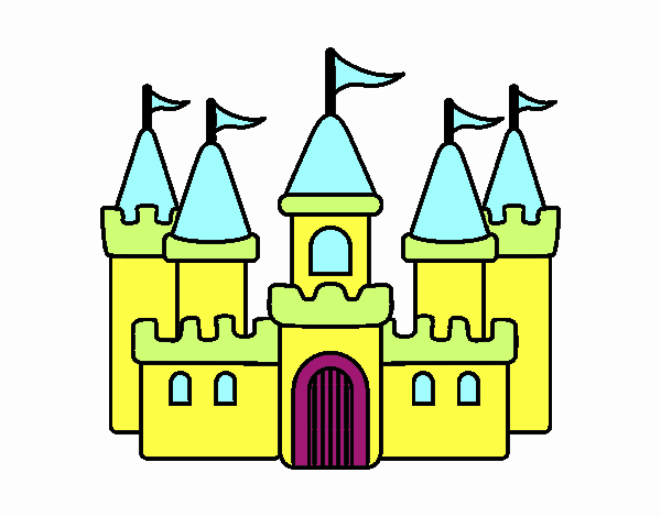 Resultado de imagen de dibujo de un castillo