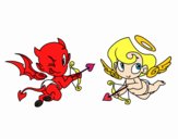 Diablo y cupido