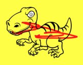 Dinosaurio velociraptor