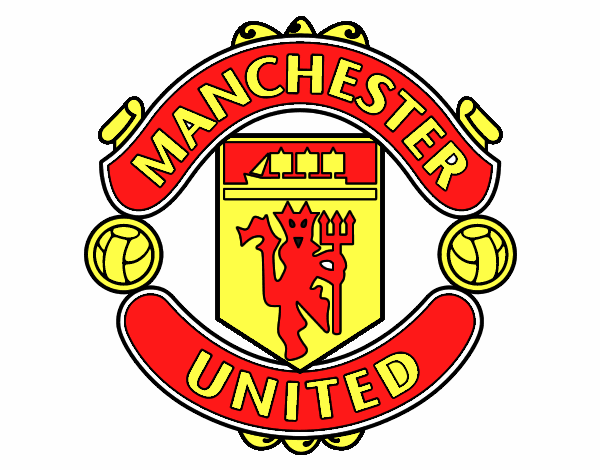 Dibujo Escudo del Manchester United pintado por hkks