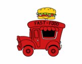 Food truck de hamburguesas