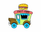 Food truck de hamburguesas