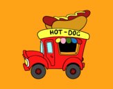 Food truck de perritos calientes