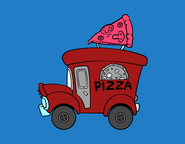 Food truck de pizza