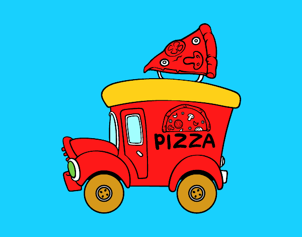 Food truck de pizza