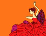 Mujer flamenca