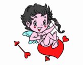 Dibujo Niño Cupido pintado por ALALALAL15
