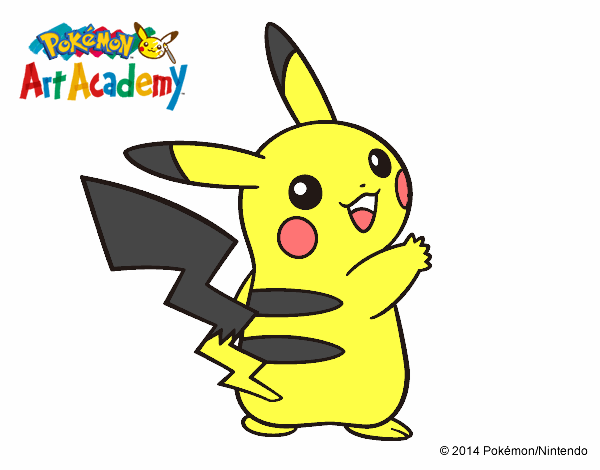 Pikachu de espaldas