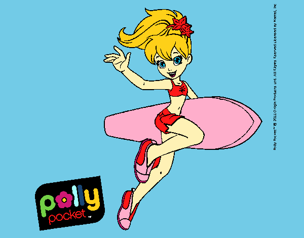 Dibujo Polly Pocket 3 pintado por LunaLunita