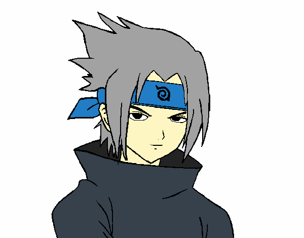 Sasuke enfadado