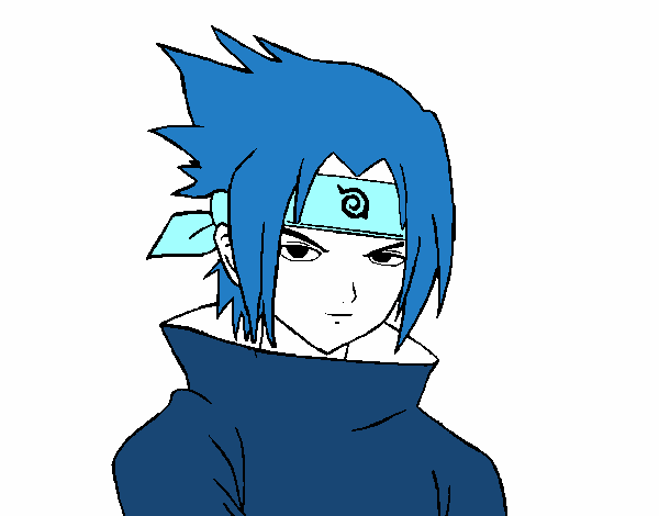 Sasuke enfadado