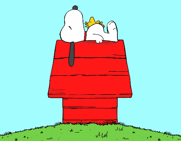 Snoopy durmiendo