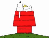 Snoopy durmiendo