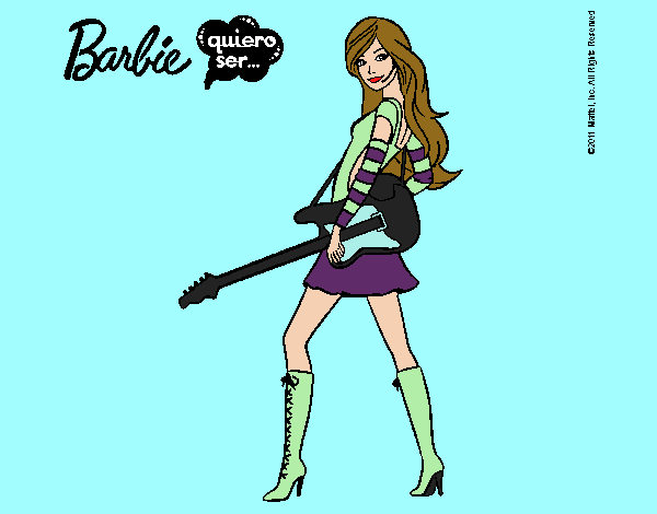 Barbie la rockera