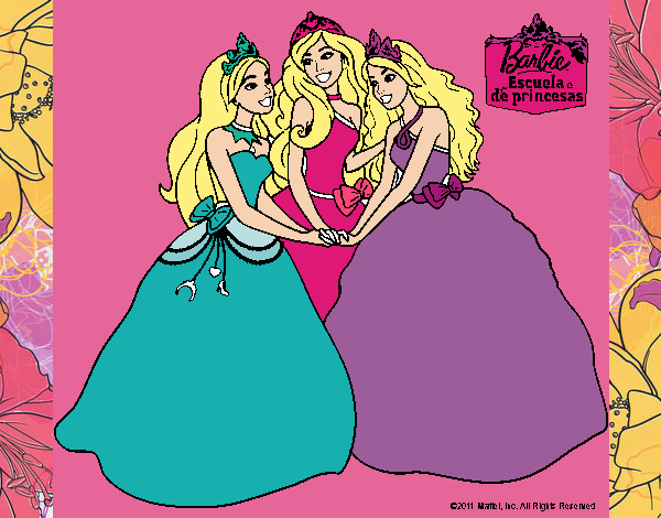 Barbie y sus amigas princesas