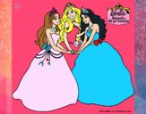 Barbie y sus amigas princesas