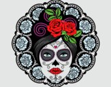 Calavera mejicana femenina