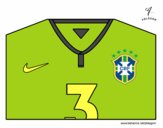 Camiseta del mundial de fútbol 2014 de Brasil