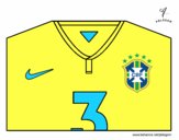 Camiseta del mundial de fútbol 2014 de Brasil