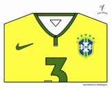 Camiseta del mundial de fútbol 2014 de Brasil