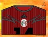 Camiseta del mundial de fútbol 2014 de México