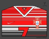 Camiseta del mundial de fútbol 2014 de Portugal