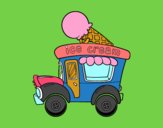 Food truck de helados