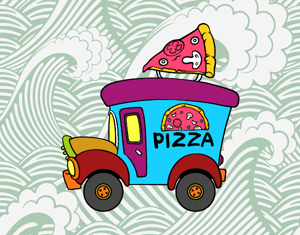 Food truck de pizza