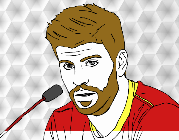 Gerard Piqué en rueda de prensa