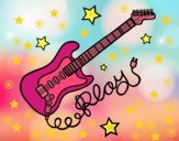 Guitarra y estrellas