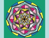 Dibujo Mandala 6 pintado por Ramon45